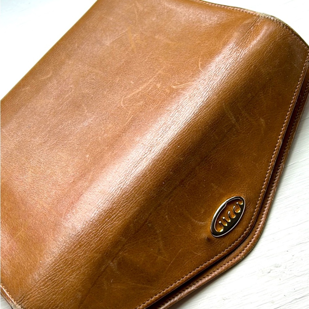 GUCCI - Classic/ Vintage TriFold Wallet Made In Italy